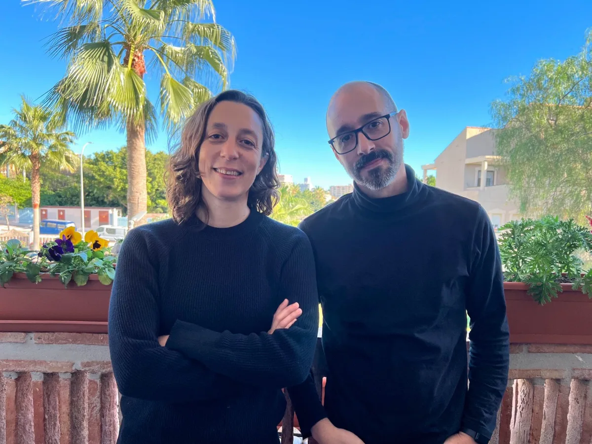 Natalia Pisano Fernandez and Martín Pisano, founders of Purple Fish